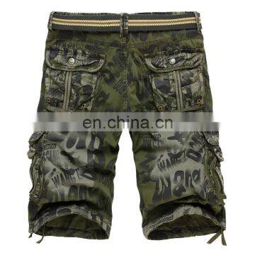 Hot Short Streetwear Cargo Factory Direct Clothing Baggy Military Workwear Pants photo-2