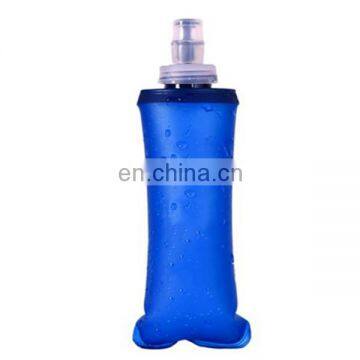 Top Quality Sport Reusable Collapsible Folding Water Bottle TPU Soft Flask For Running Race photo-2
