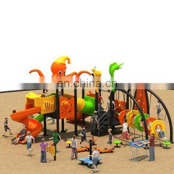 Fantasy Series Kids Plastic Slide, Outdoor Children Playground Equipment Plastic Playground Slide