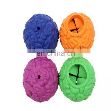 Puzzle Chewing Molar Training Pet Treats Dispensing Food Leakage Rubber Dog Toy photo-6