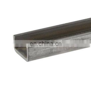 80mm steel u channel sizes double u channel steel beam for bridge structure