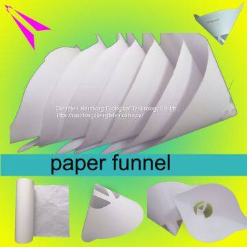 Paper Paint Strainer 140g190micron 1000pcs Paper Funnel photo-2