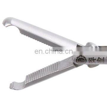 Geyi Autoclavable Laparoscopic Nnstruments 10mm Anastomotic and Tractive Grasping Forceps photo-2