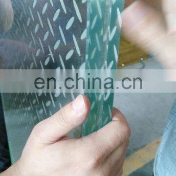 New Design Anti SKID Flooring Glass, Anti Slip Temped Glass Stair Step