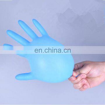 Wholesale Blue Nitrile Gloves Powder Free Nitrile Gloves Disposable