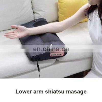 Ningde Crius Shiatsu Heating Vibration Back Infrared Electric Neck Massager Soft Neck Support Travel Massage Pillow photo-5
