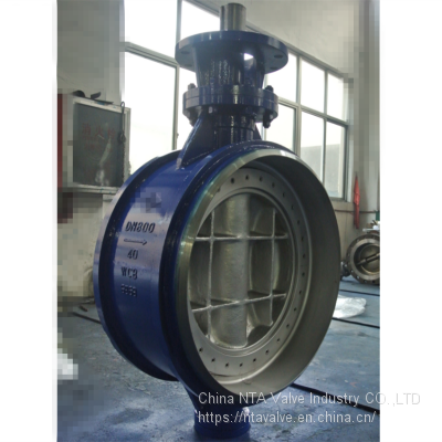 Butt Weld Eccentric Butterfly Valve / Metal Sealing, BW Connection photo-2