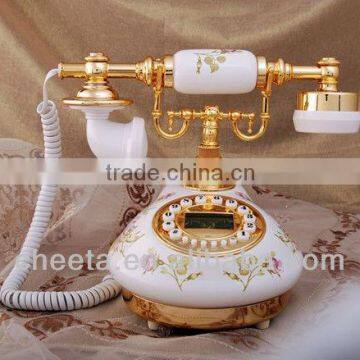 ceramic decorative old fashion home telephone