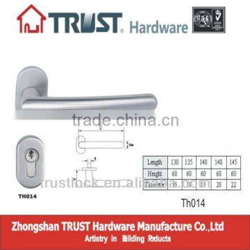 TH014:135mm Stainless Steel Hollow door lever handle