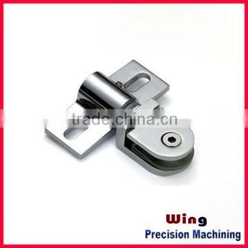 customized Aluminum Clamps glass clip connectors hinge