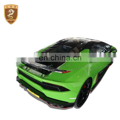 RZ DESIGN CAR DECORATION ACCESSORIES AUTO CARBON FIBER CAR WING SPOILERS PROTECTOR FOR LAMBO HURACAN LP610