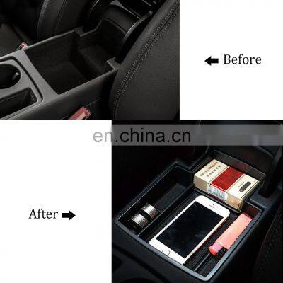 Interior Accessories Parts Silicone Armrest Rest Storage Box Center Control Console Organizer Tray For Audi S4 2013 photo-3