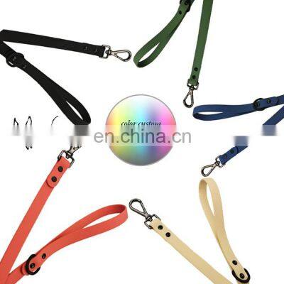 Wholesale new fashion factory price waterproof easy wash dog leash matching collars PVC dog leash high quality