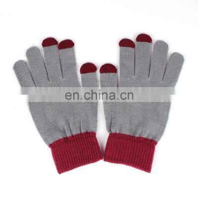 China wholesale thermal kids gloves non skid