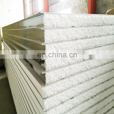 50mm 100mm 150mm insulated rock wool sandwich panel for wall roof for for factory farm house vila