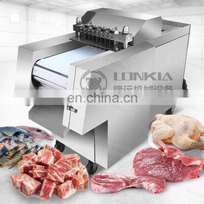 Automatic Frozen Meat Block Cube Cutting Machine Poultry Cutter Price photo-2