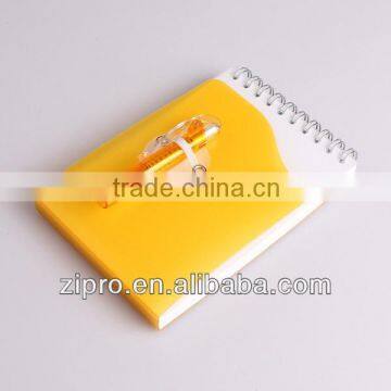 Book Paper Colored pp Cover Notebook With Pen photo-3