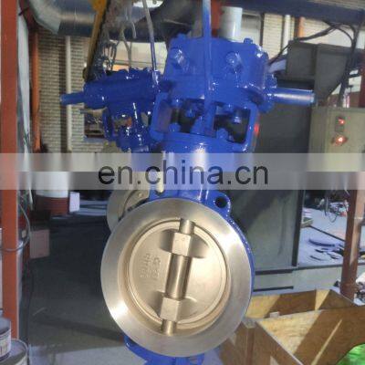 Butterfly Valve Wafer Type Triple Eccentric Type Carbon Steel Stainless Steel With Pneumatic Actuator Mariposa Valvulas photo-4