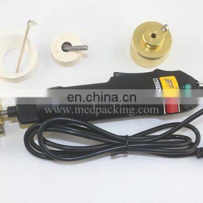 YTK-EC01 Manual Electrical Screw Cap Capping Machine Handheld Manual Glass Bottle Capping Machine for Glass Jars photo-2