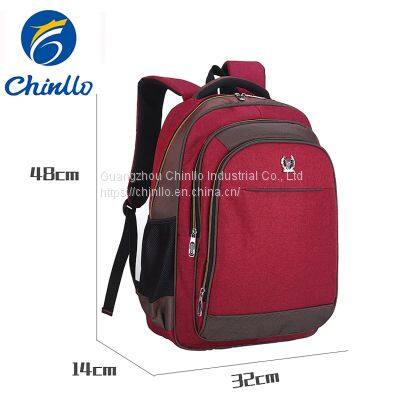 Fashion Large Capacity Business Computer School Backpack Laptop Backpack Polyester Cute Waterproof Student Backpack