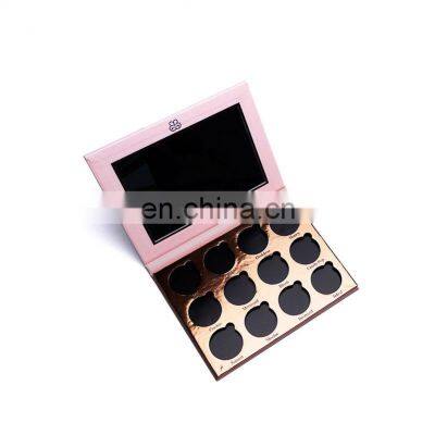 Private Label Eyeshadow Cardboard Palette Set With Mirror Empty Multi Color Makeup Pallet Eye Shadow Cosmetic Set