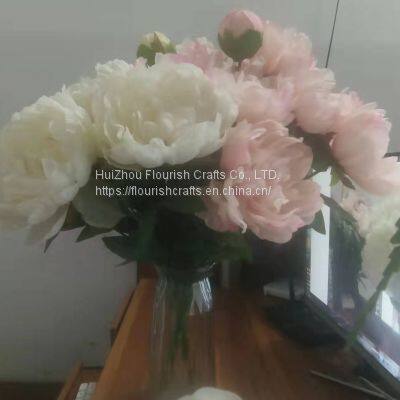 China Aritificial Peony Artificial Flower Bouquet Customization photo-2