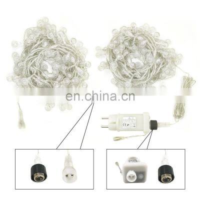 Outdoor Waterproof IP44 12M 100Leds Light Bulb String Led Christmas Tree Decorations Lights Bubble Ball String Light photo-5