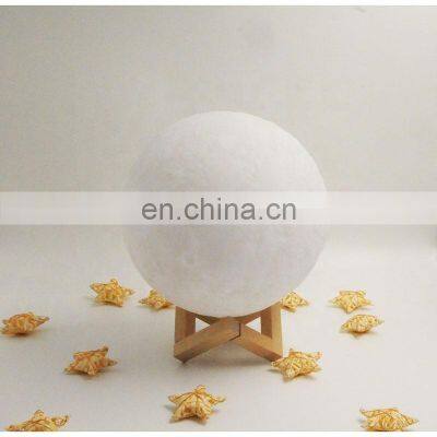 Amazon Hot Selling 3D Print Creative Gift LED Night Light 3d Moon Lamp Color Changeable photo-2