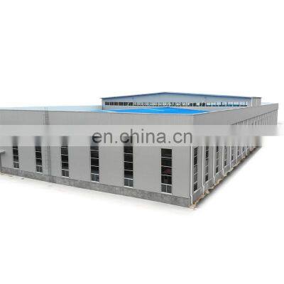 China Sandwich Panel Prefabricated Steel Structure Construction Prefab Modular Office Building For Sale