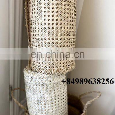 Vietnam Wholesale Natural Cane Webbing Roll Making Furniture - Rattan Cane Mesh - Weave Rattan Cane Web (Serena WS +84989638256)