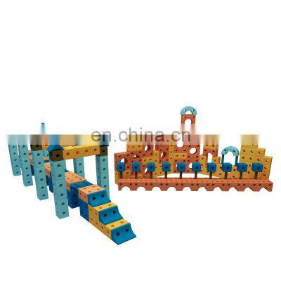 235 Pcs Indoor EVA Soft Building Blocks for Kids Toys Ideal Toddler Blocks Construction Soft Blocks Toys for kids
