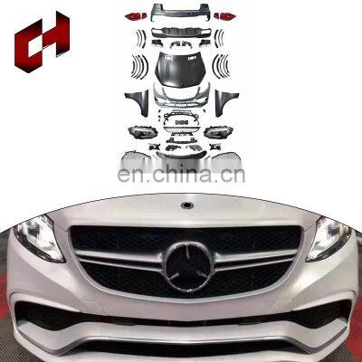 Ch Fast Shipping Factories Front Bumper Rear Bumper Grille Side Skirts Body Parts For Mercedes ML Upgrade to GLE63 W166