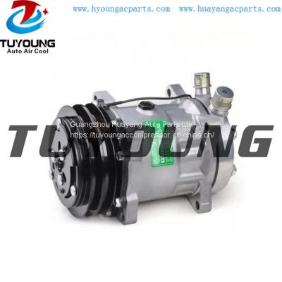 TUYOUNG Sanden 7H15 vehicle ac compressor SD7H15 4627 YN437190-0291RC SD709 125MM 12V 2PK