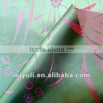 polyester viscose jacquard lining fabric for garment