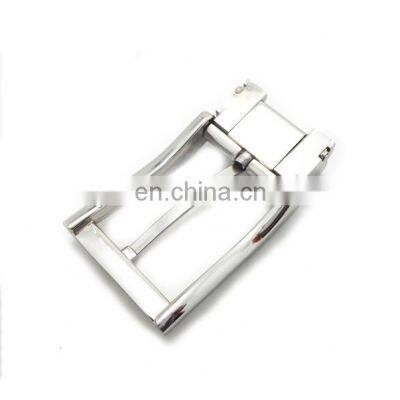 Fashion Pin Buckle Strong Rectangle Loop Custom Metal Belt Buckle photo-2