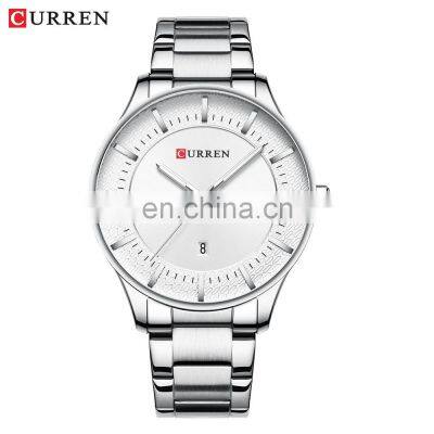 CURRE Brand Luxury Men's Watch For Boyfriend Tailored Stainless Steel Japanese Quartz Men's Watch photo-2