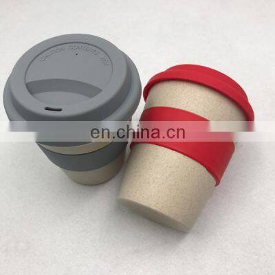 Plastic Coffee Cup Wholesale Custom Take away Reusable Plastic Coffee Cups with Lids