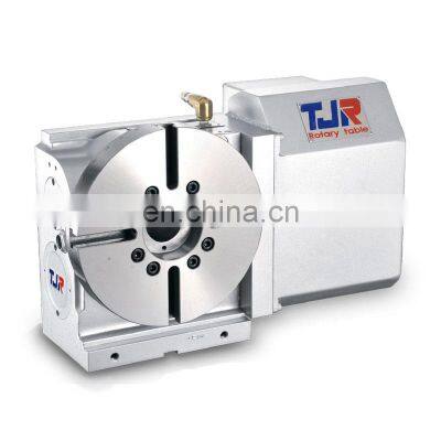 Pneumatic brake rotary table tailstock 170mm 210mm high precision cnc 4th axis rotary indexing table