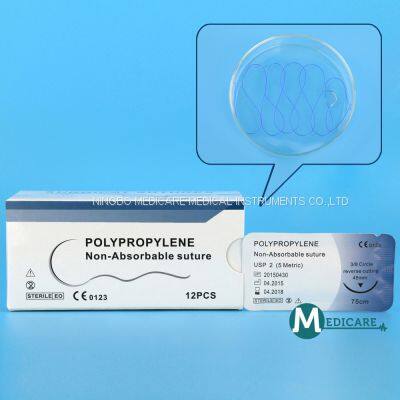 Surgical Suture Polypropylene Suture Non-Absorbable Suture