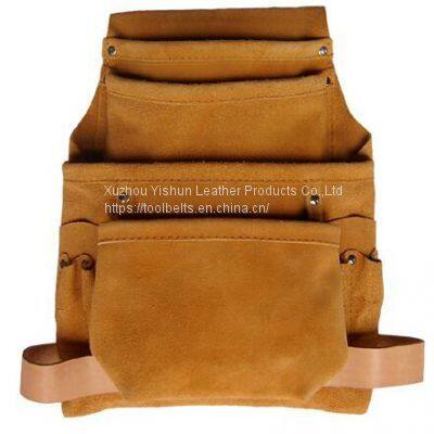 Suede Leather Work Apron YS-6623 photo-4