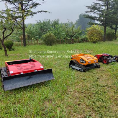 remote mower price, China remote control brush cutter price, tracked remote control lawn mower for sale