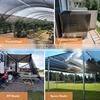 Outdoor Flat Sun Shade Netting 2 Pin 60%-70% Shading UV Fabric Garden Car Patio Cover Greenhouse Agriculture Net Mesh photo-4