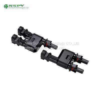 MC 2 Pin Waterproof Solar Connector / Branch pv Connector DC Connector Ip67 photo-4