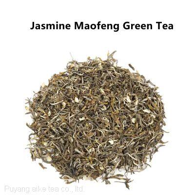 High Fragrance Jasmine Green Tea for Bubble Tea Chinese Jasmine Scented Loose Leaf Jasmine Green Tea Leaves photo-2