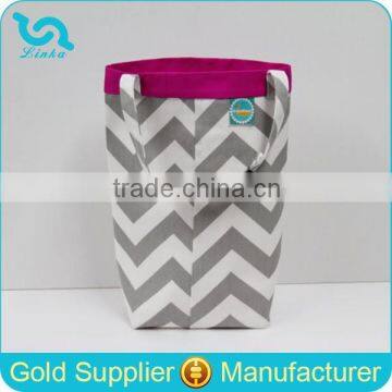 Custom Chevron Print Hanging Car Back Seat Organizer/Car Trash Bag/Car Organizer