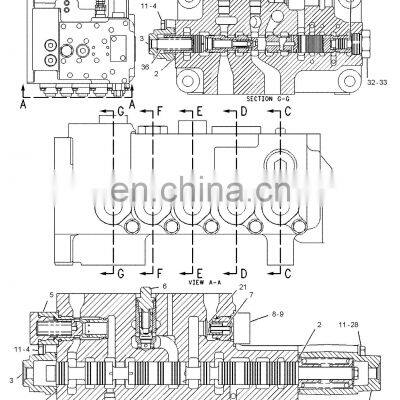 High Quality 320L Control Valve 320L Main Valve  7I8136