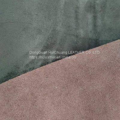 Recycled Leather Cow Suede photo-3