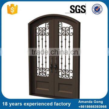 At Reasonable Prices Interior Ornamental Double Wrought Iron Gates Door