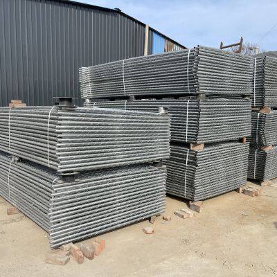 Temp Fence Chain Link Rent a Fence 8x10 6x12 Temporary Fencing photo-2