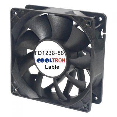 Cooltron muffin fan 120x120x38mm 12v 24v 48v dc axial fan FD1238-88 series